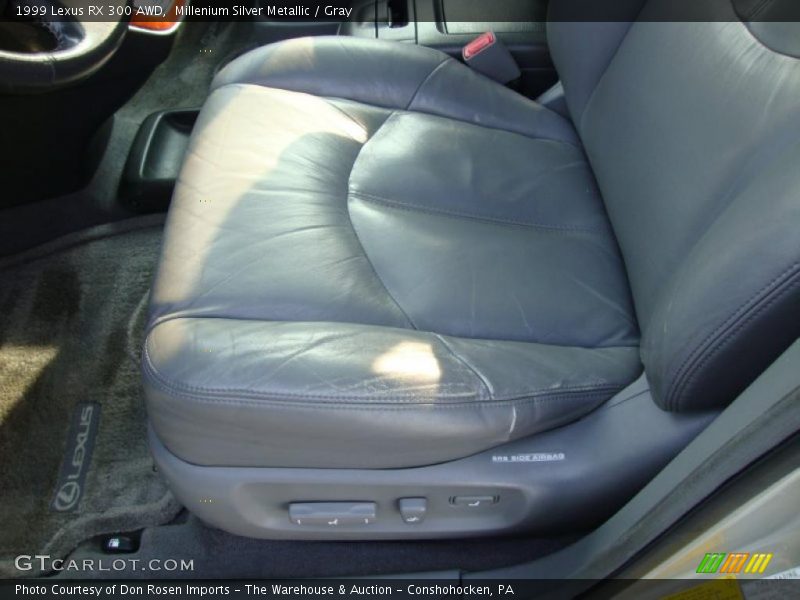 Millenium Silver Metallic / Gray 1999 Lexus RX 300 AWD