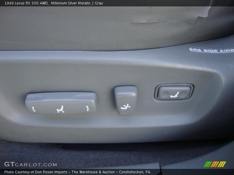 Millenium Silver Metallic / Gray 1999 Lexus RX 300 AWD