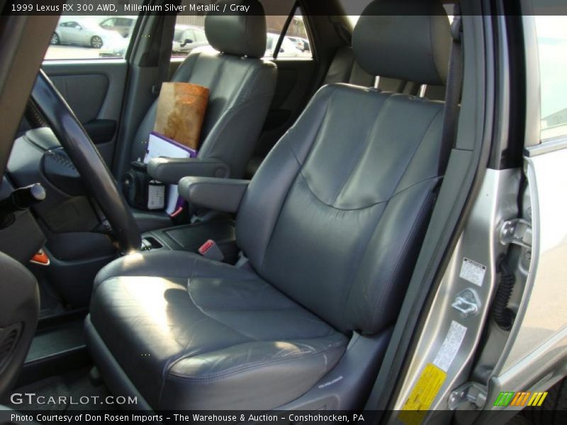 Millenium Silver Metallic / Gray 1999 Lexus RX 300 AWD