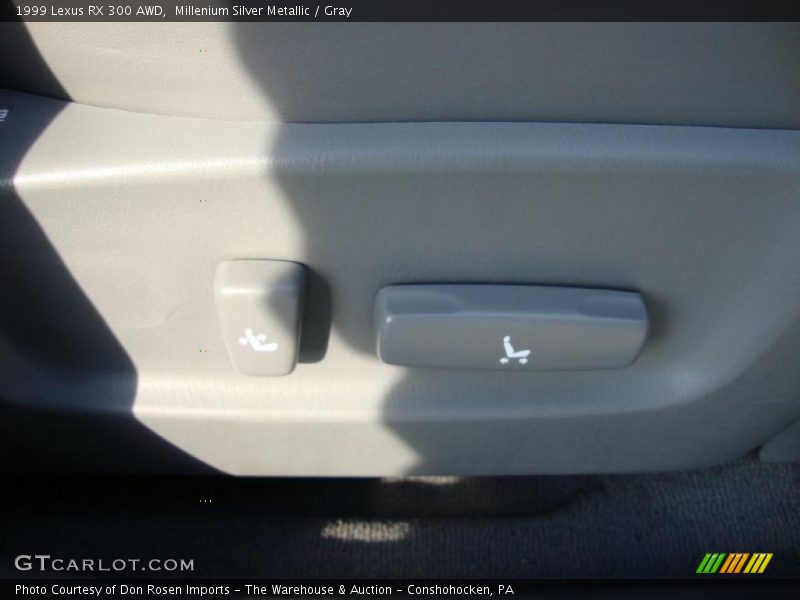 Millenium Silver Metallic / Gray 1999 Lexus RX 300 AWD