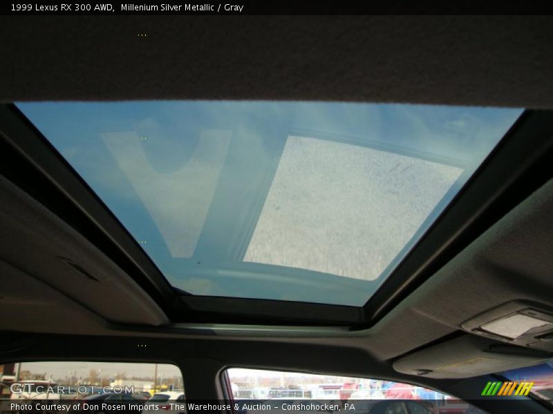Millenium Silver Metallic / Gray 1999 Lexus RX 300 AWD