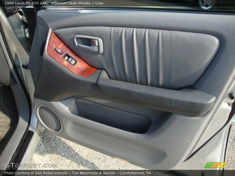 Millenium Silver Metallic / Gray 1999 Lexus RX 300 AWD