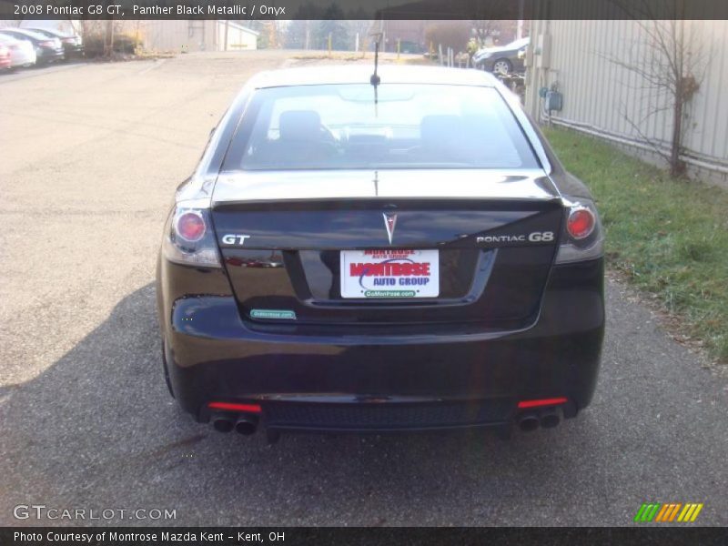 Panther Black Metallic / Onyx 2008 Pontiac G8 GT