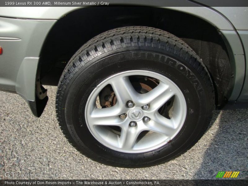 Millenium Silver Metallic / Gray 1999 Lexus RX 300 AWD