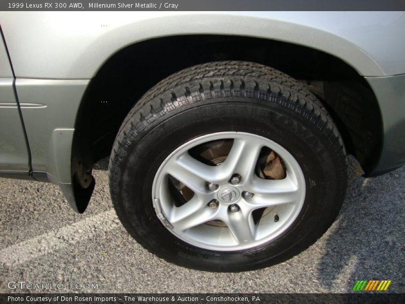 Millenium Silver Metallic / Gray 1999 Lexus RX 300 AWD