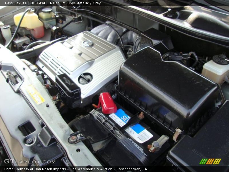 Millenium Silver Metallic / Gray 1999 Lexus RX 300 AWD