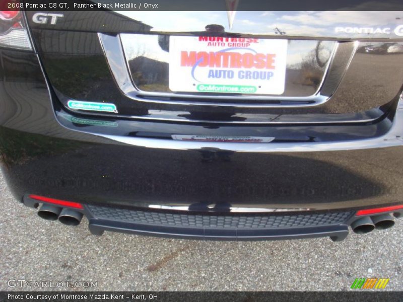 Panther Black Metallic / Onyx 2008 Pontiac G8 GT