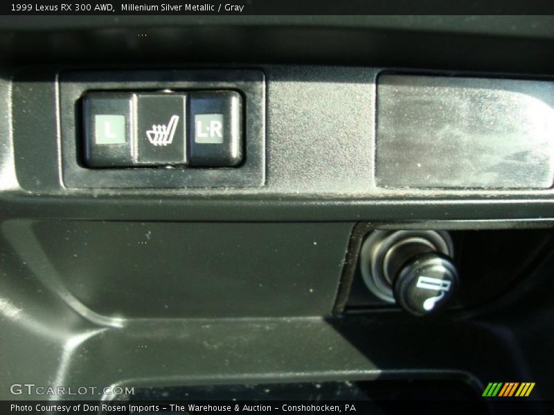 Millenium Silver Metallic / Gray 1999 Lexus RX 300 AWD