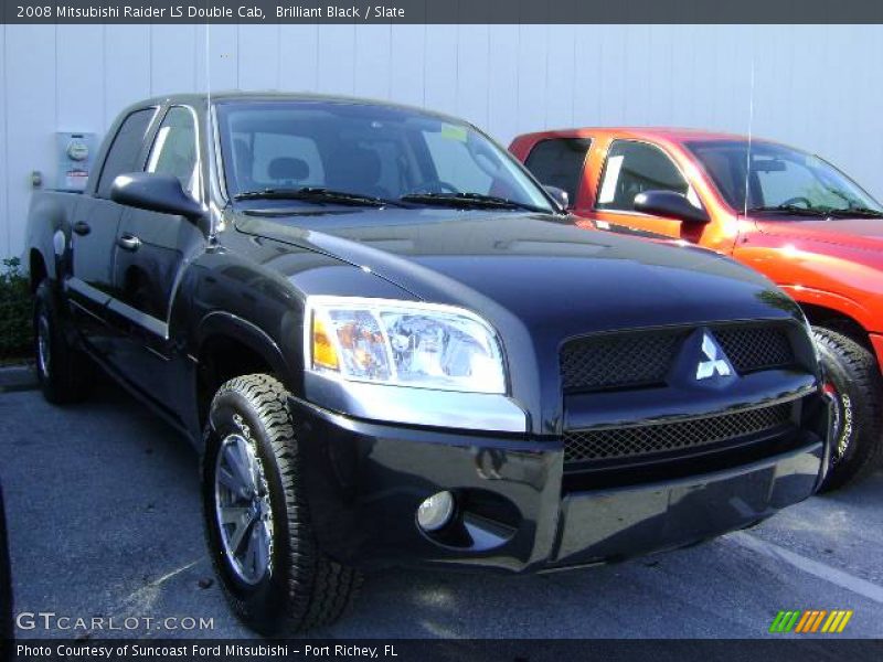 Brilliant Black / Slate 2008 Mitsubishi Raider LS Double Cab