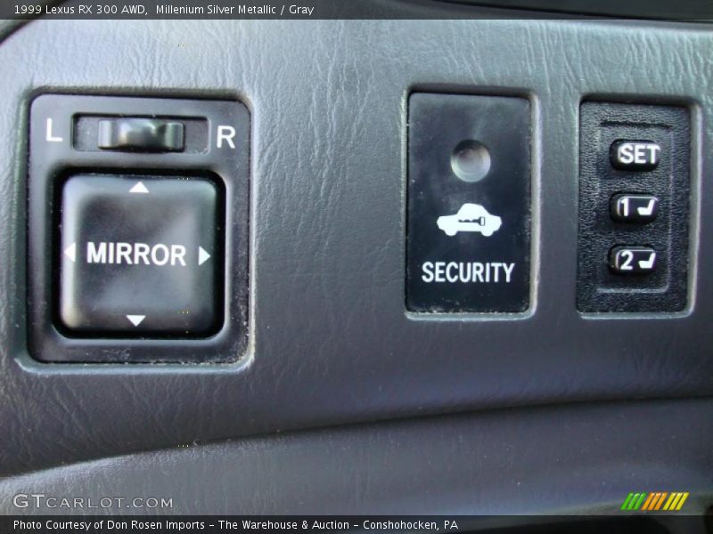 Millenium Silver Metallic / Gray 1999 Lexus RX 300 AWD