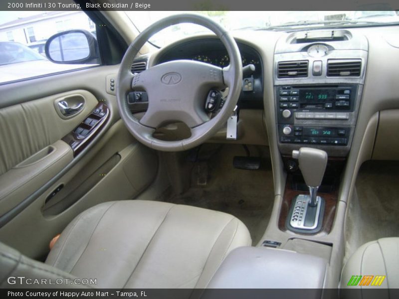 Black Obsidian / Beige 2000 Infiniti I 30 Touring