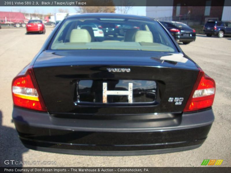 Black / Taupe/Light Taupe 2001 Volvo S80 2.9