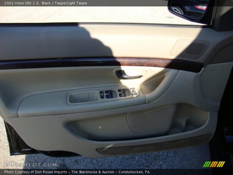 Black / Taupe/Light Taupe 2001 Volvo S80 2.9
