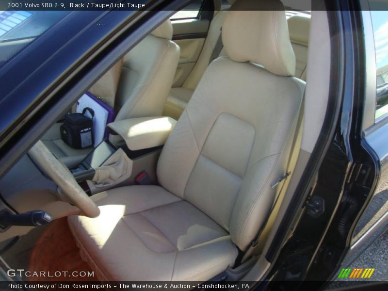 Black / Taupe/Light Taupe 2001 Volvo S80 2.9