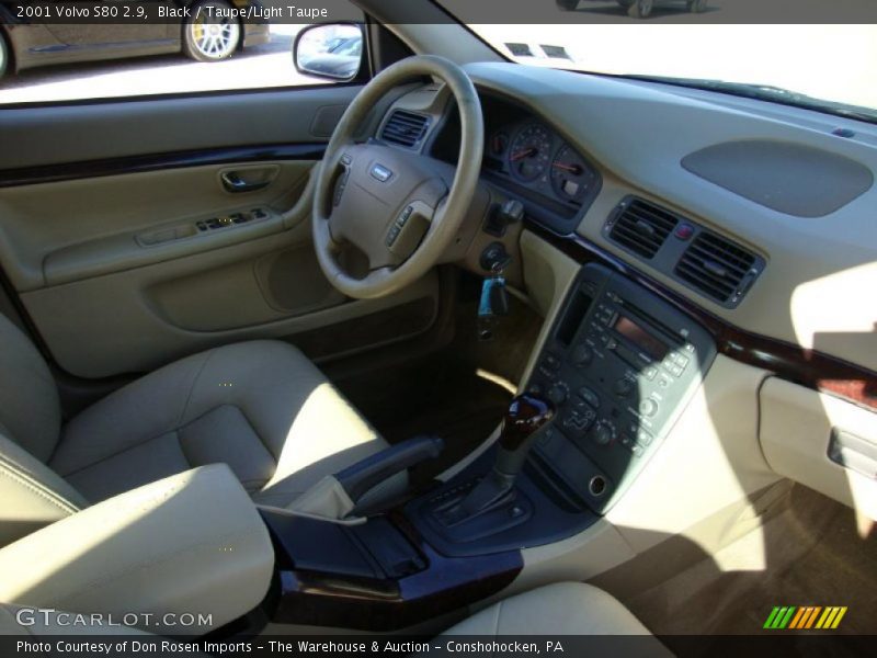 Black / Taupe/Light Taupe 2001 Volvo S80 2.9