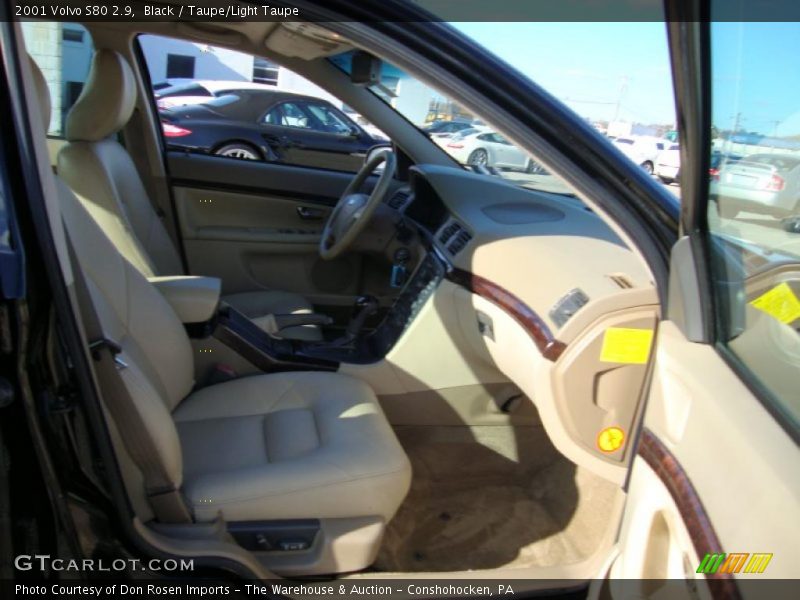 Black / Taupe/Light Taupe 2001 Volvo S80 2.9