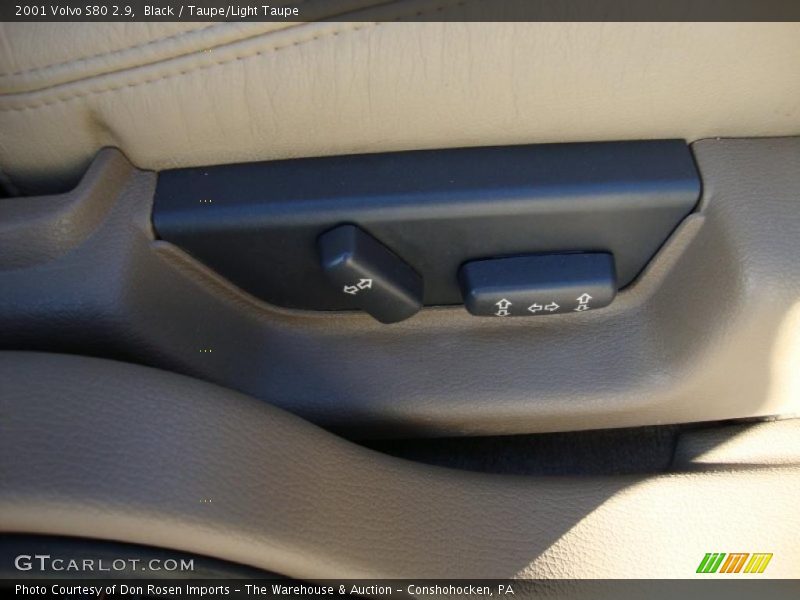 Black / Taupe/Light Taupe 2001 Volvo S80 2.9