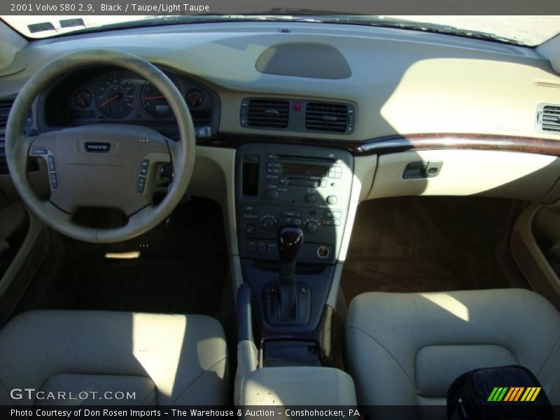 Black / Taupe/Light Taupe 2001 Volvo S80 2.9