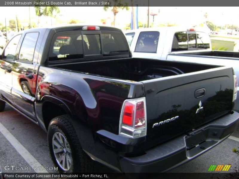 Brilliant Black / Slate 2008 Mitsubishi Raider LS Double Cab