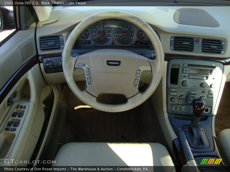 Black / Taupe/Light Taupe 2001 Volvo S80 2.9