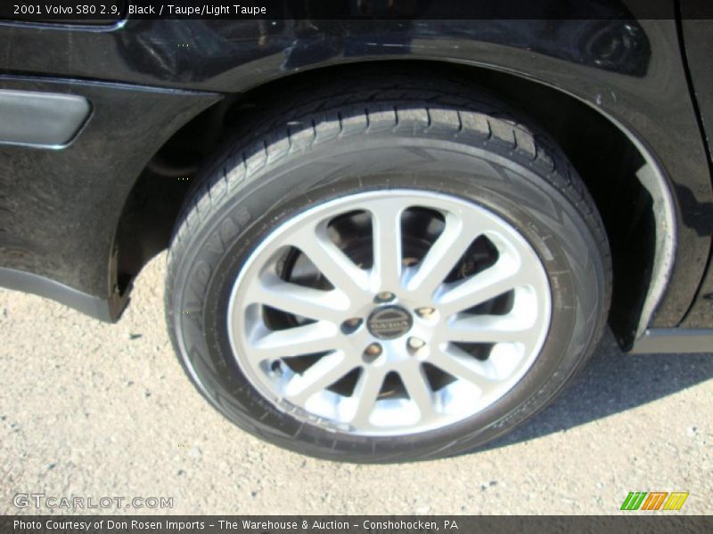 Black / Taupe/Light Taupe 2001 Volvo S80 2.9