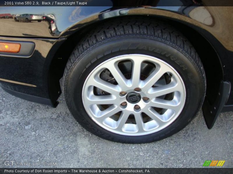 Black / Taupe/Light Taupe 2001 Volvo S80 2.9