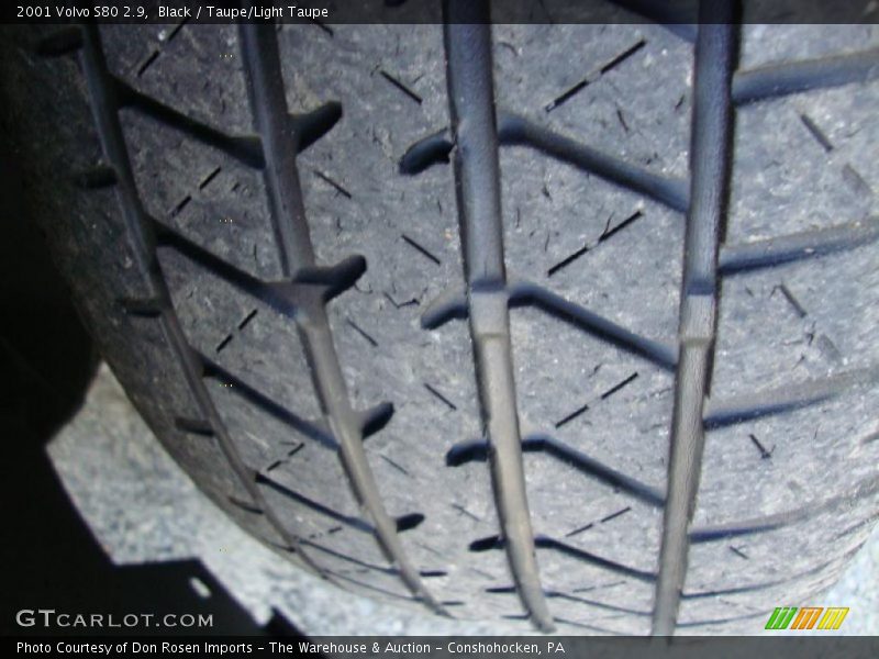 Black / Taupe/Light Taupe 2001 Volvo S80 2.9