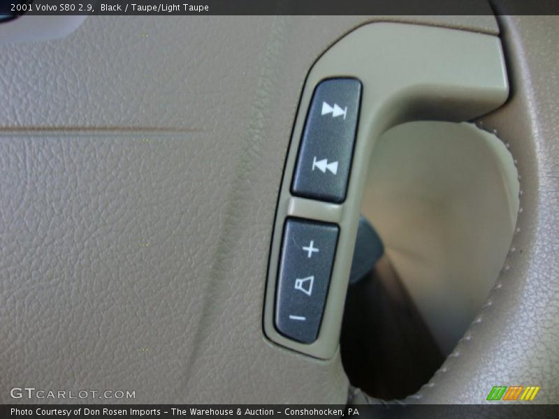 Black / Taupe/Light Taupe 2001 Volvo S80 2.9