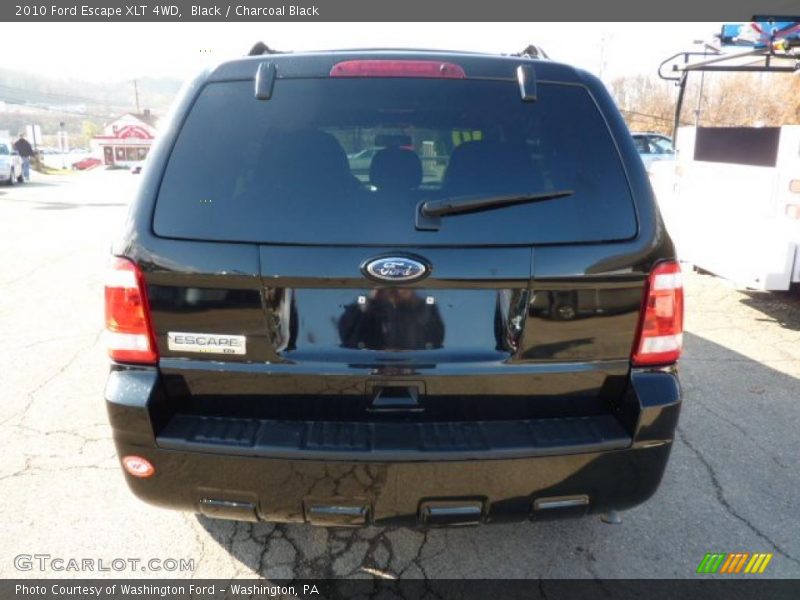 Black / Charcoal Black 2010 Ford Escape XLT 4WD