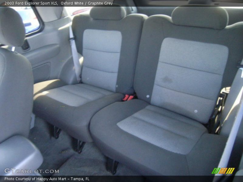 Oxford White / Graphite Grey 2003 Ford Explorer Sport XLS
