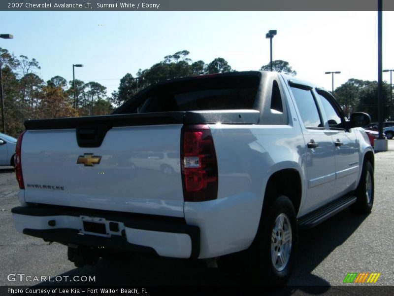 Summit White / Ebony 2007 Chevrolet Avalanche LT