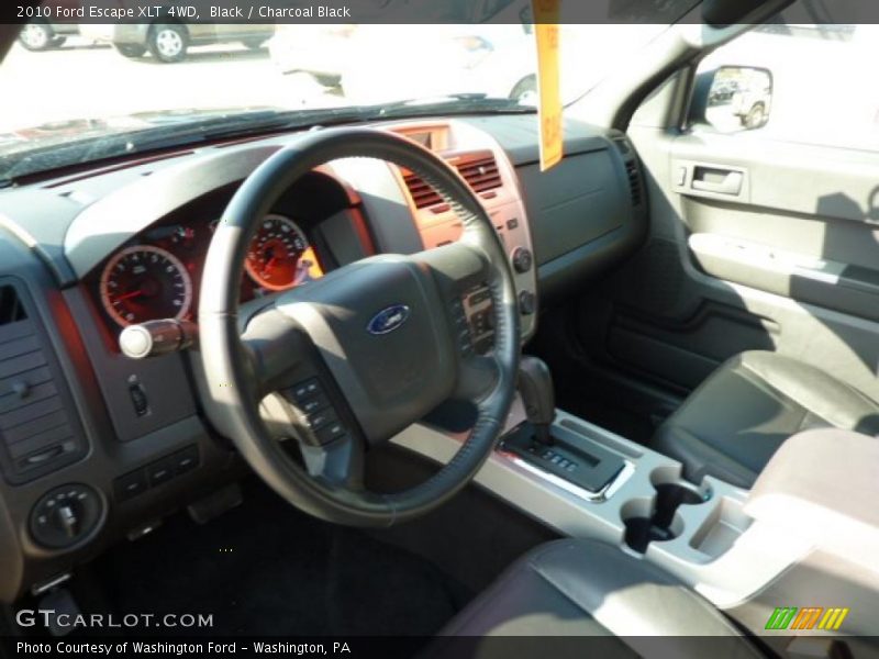 Black / Charcoal Black 2010 Ford Escape XLT 4WD
