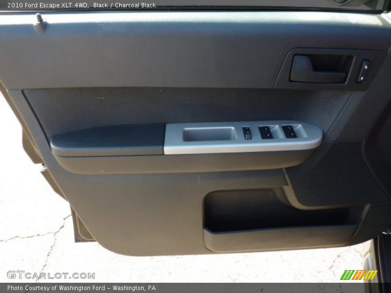 Black / Charcoal Black 2010 Ford Escape XLT 4WD