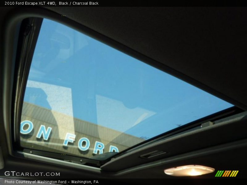 Black / Charcoal Black 2010 Ford Escape XLT 4WD