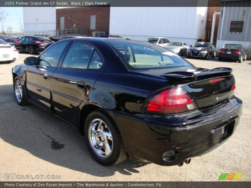 Black / Dark Pewter 2003 Pontiac Grand Am GT Sedan