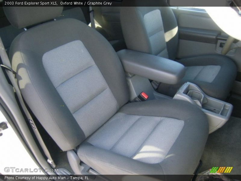 Oxford White / Graphite Grey 2003 Ford Explorer Sport XLS