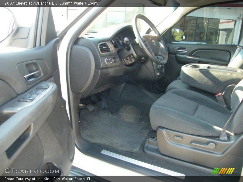 Summit White / Ebony 2007 Chevrolet Avalanche LT