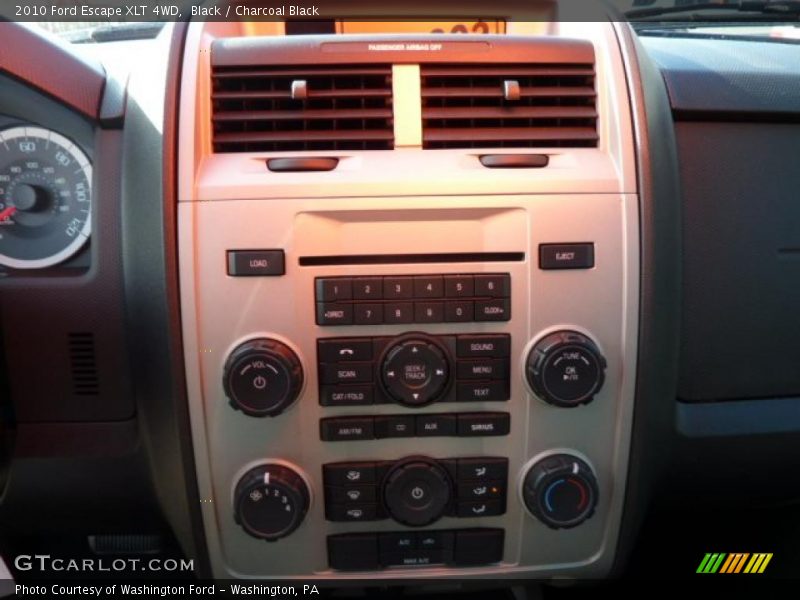 Black / Charcoal Black 2010 Ford Escape XLT 4WD