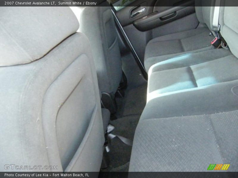 Summit White / Ebony 2007 Chevrolet Avalanche LT
