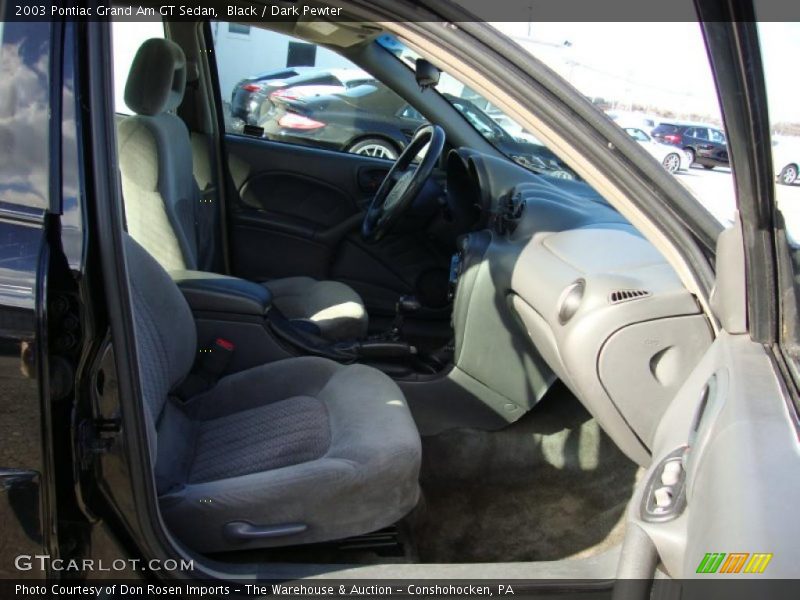 Black / Dark Pewter 2003 Pontiac Grand Am GT Sedan