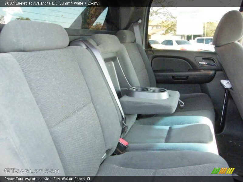 Summit White / Ebony 2007 Chevrolet Avalanche LT