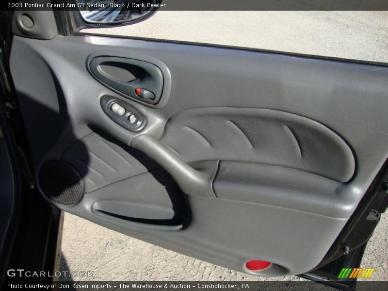 Black / Dark Pewter 2003 Pontiac Grand Am GT Sedan