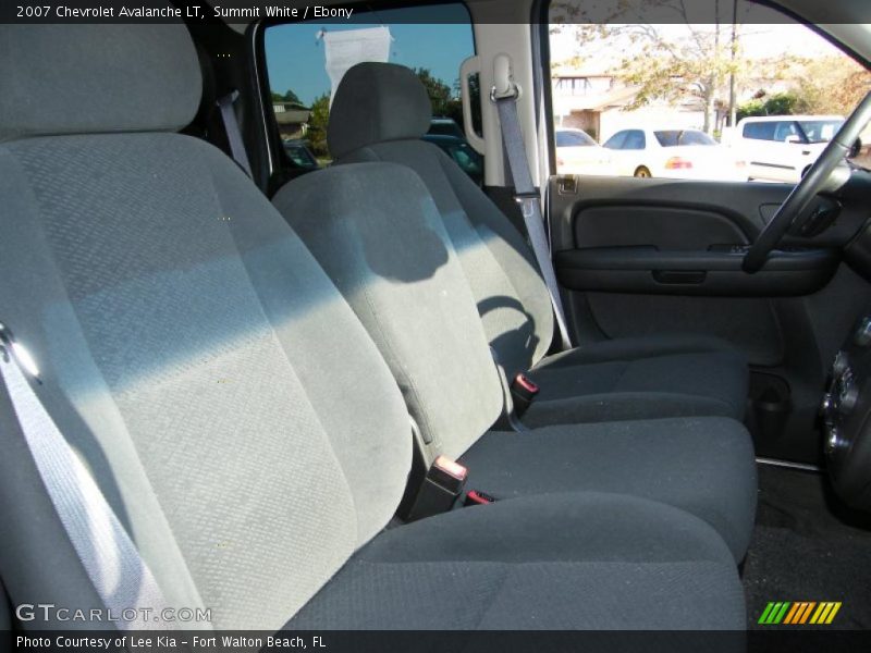 Summit White / Ebony 2007 Chevrolet Avalanche LT