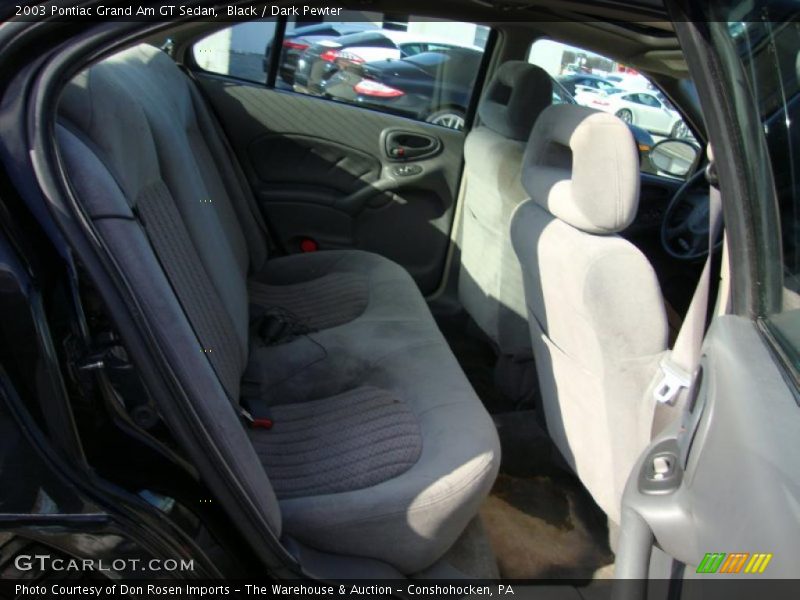 Black / Dark Pewter 2003 Pontiac Grand Am GT Sedan