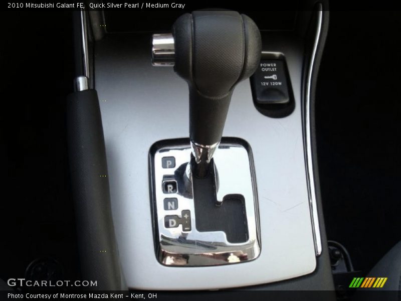 Quick Silver Pearl / Medium Gray 2010 Mitsubishi Galant FE