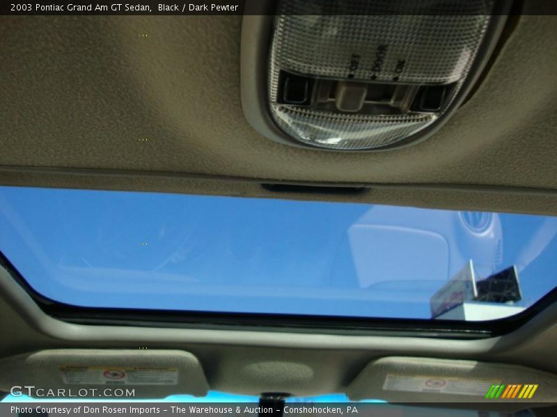 Black / Dark Pewter 2003 Pontiac Grand Am GT Sedan
