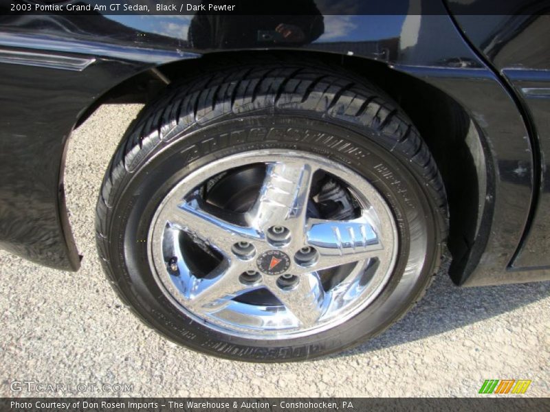 Black / Dark Pewter 2003 Pontiac Grand Am GT Sedan