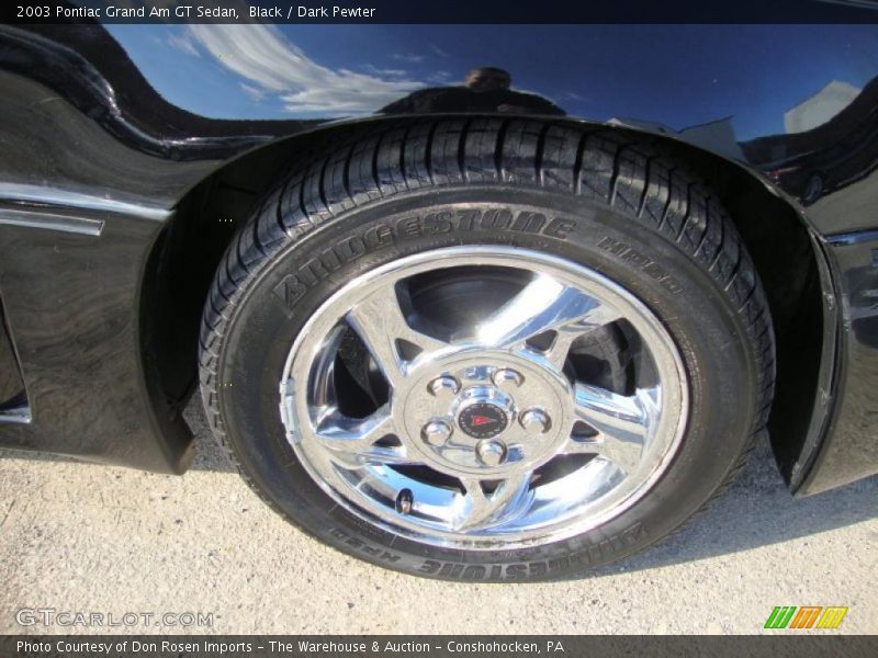 Black / Dark Pewter 2003 Pontiac Grand Am GT Sedan