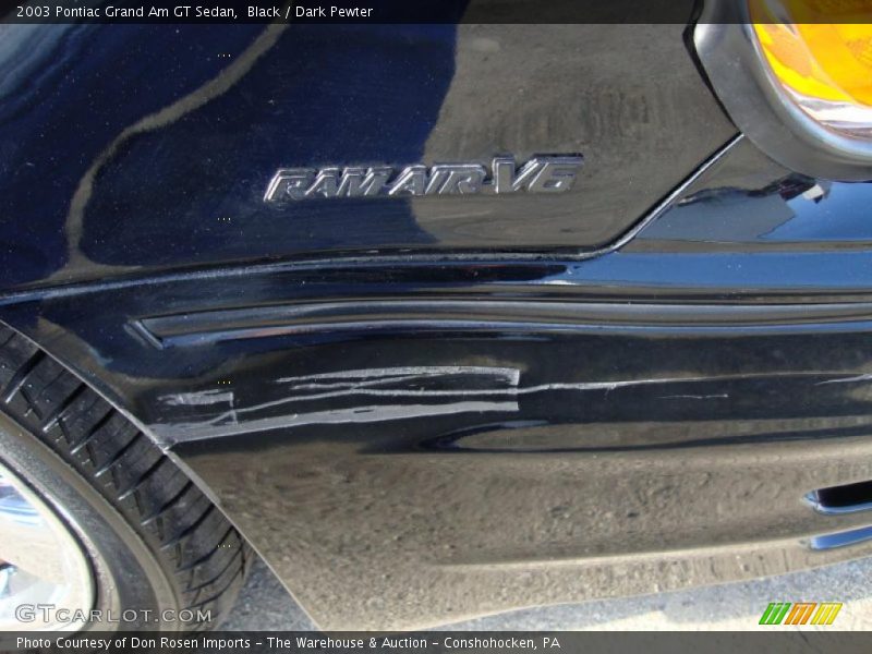 Black / Dark Pewter 2003 Pontiac Grand Am GT Sedan