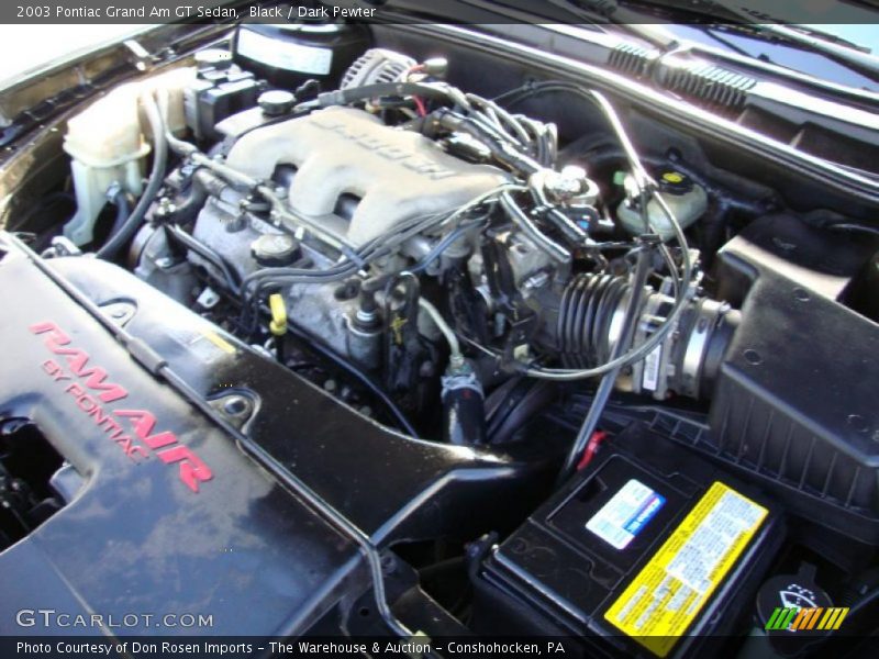 Black / Dark Pewter 2003 Pontiac Grand Am GT Sedan